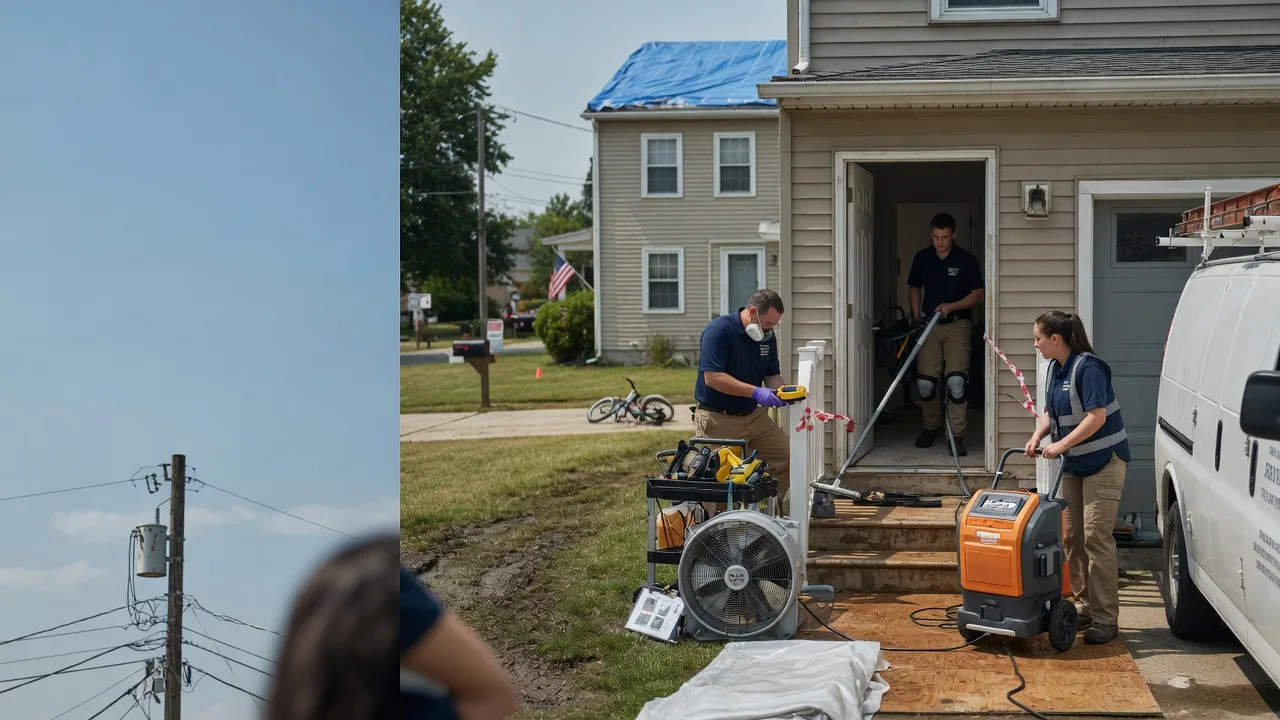 Water Damage Repair in Salem, NJ near me